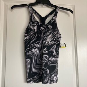 Nike Monochrome Swirl Racerback Tank